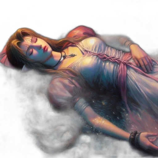 dress, fantasy art, concept art, photorealistic transparent PNG cut-out