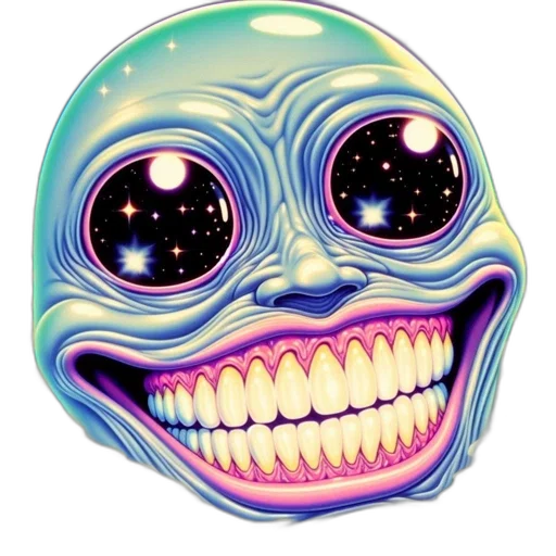 mask, face, creature, staff transparent PNG cut-out