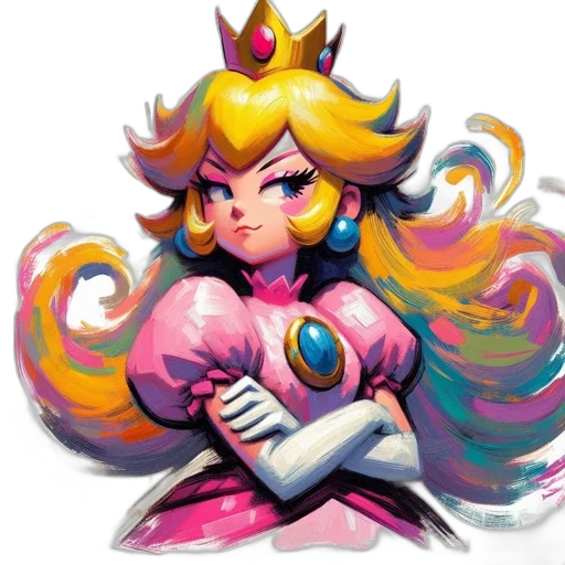 crown, staff, dress, concept art transparent PNG cut-out