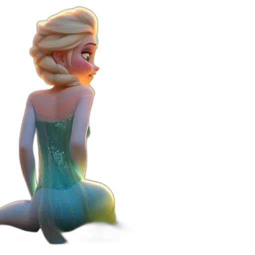 dress, 3d render, concept art, fantasy art transparent PNG cut-out