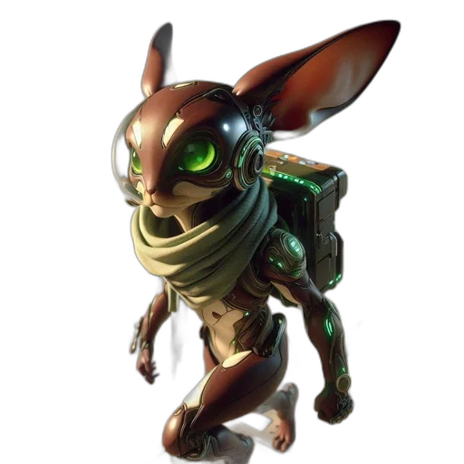 robot, animal, creature, mask transparent PNG cut-out