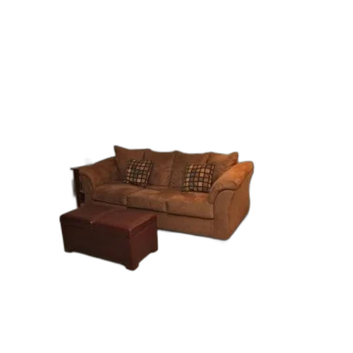 furniture, shoes, crown, 3d render transparent PNG cut-out
