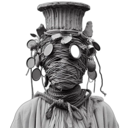 mask, staff, dress, face transparent PNG cut-out
