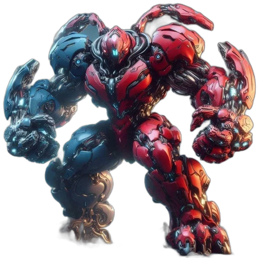 robot, weapon, animal, dragon transparent PNG cut-out