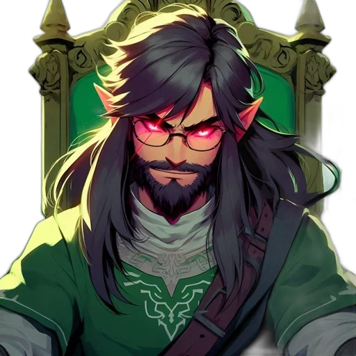 staff, sword, face, fantasy art transparent PNG cut-out