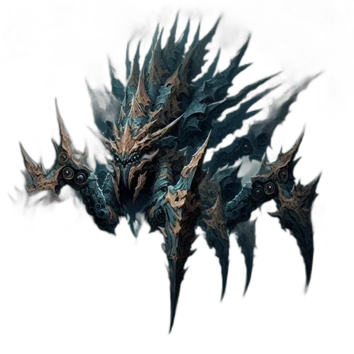 dragon, weapon, staff, creature transparent PNG cut-out