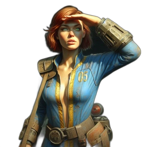 staff, jacket, concept art, comic book art transparent PNG cut-out