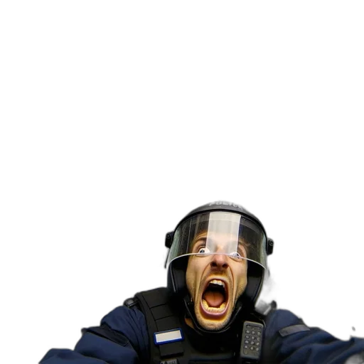 mask, face, staff, creature transparent PNG cut-out