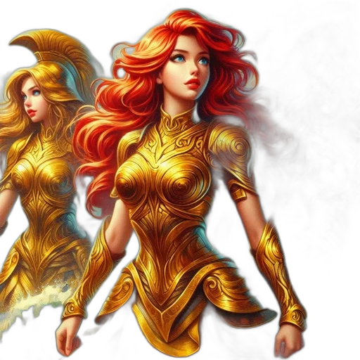 fantasy art, concept art, comic book art, photorealistic transparent PNG cut-out