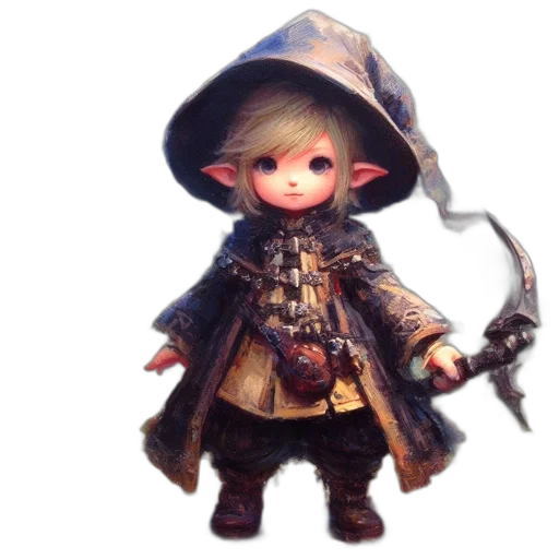 staff, sword, weapon, hat transparent PNG cut-out