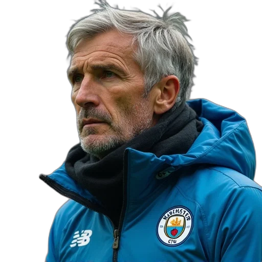 jacket, manchester, city, manager transparent PNG cut-out