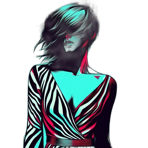 dress, jacket, mask, face transparent PNG cut-out