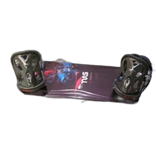 weapon, shoes, 3d render, snowboard transparent PNG cut-out
