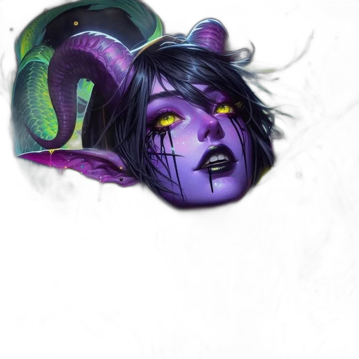 mask, creature, face, dragon transparent PNG cut-out