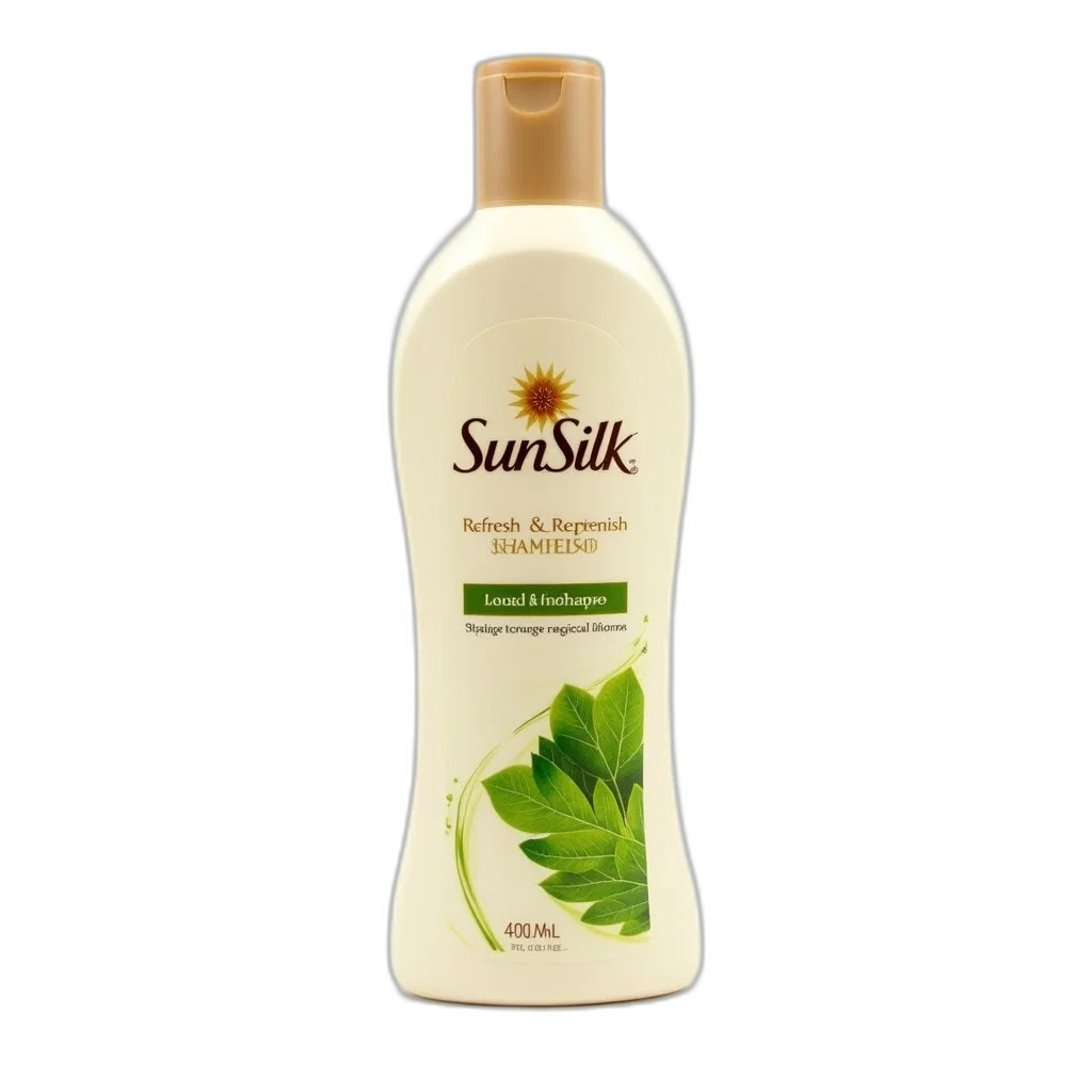bottle, sunsilk, refresh, replenish transparent PNG cut-out