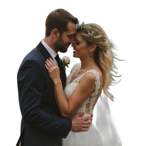 dress, crown, jewelry, photorealistic transparent PNG cut-out