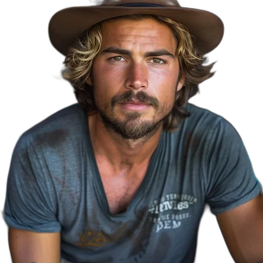 hat, face, hair, animal transparent PNG cut-out