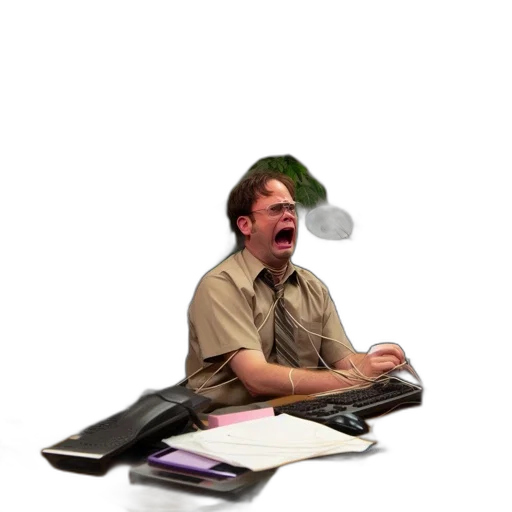 staff, hat, creature, animal transparent PNG cut-out