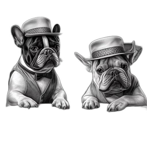hat, photorealistic, pencil sketch, concept art transparent PNG cut-out