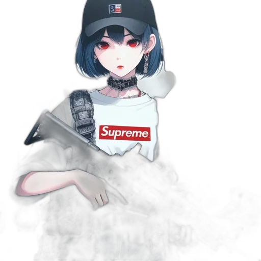 hat, robot, jacket, weapon transparent PNG cut-out