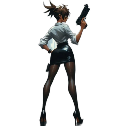 staff, weapon, jacket, concept art transparent PNG cut-out