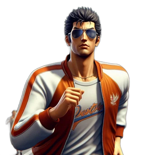 jacket, concept art, 3d render, photorealistic transparent PNG cut-out