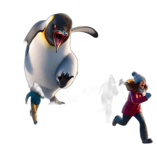 animal, creature, concept art, 3d render transparent PNG cut-out