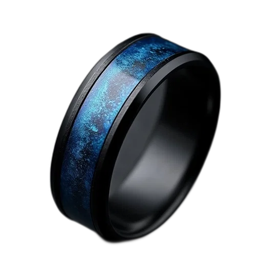 jewelry, blue, dark, engraved transparent PNG cut-out