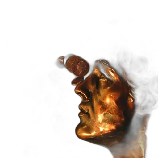 mask, face, crown, staff transparent PNG cut-out