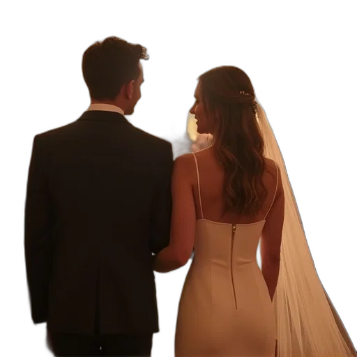 dress, umbrella, concept art, photorealistic transparent PNG cut-out