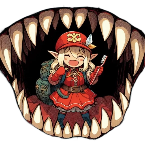 hat, dragon, staff, crown transparent PNG cut-out