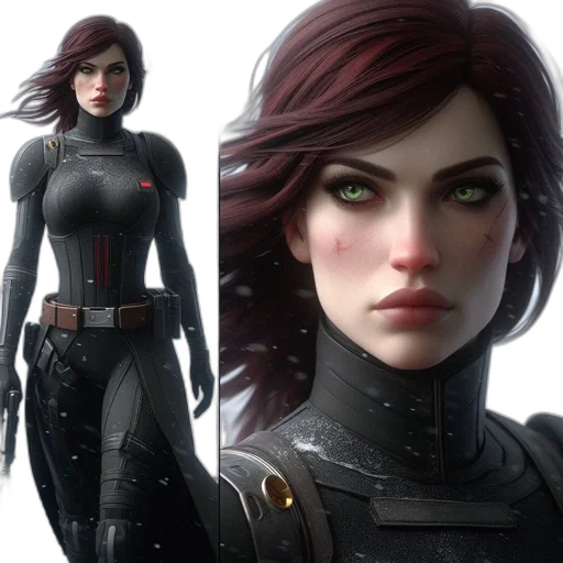 concept art, comic book art, fantasy art, 3d render transparent PNG cut-out