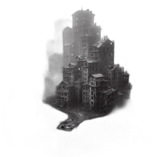 mask, building, robot, concept art transparent PNG cut-out
