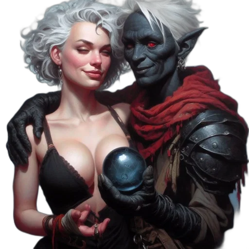 fantasy art, concept art, comic book art, pixel art transparent PNG cut-out