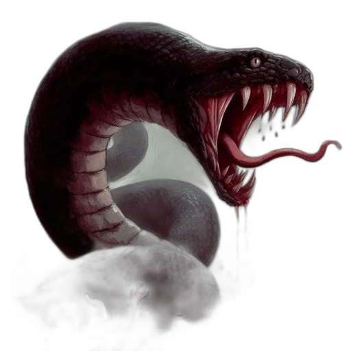 dragon, creature, animal, staff transparent PNG cut-out