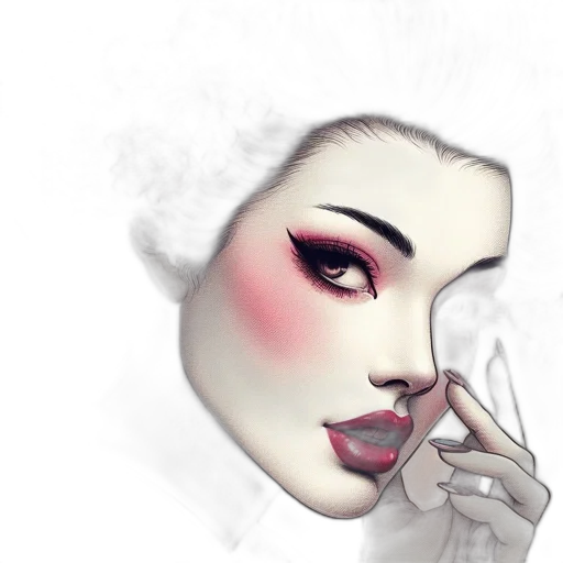 mask, face, photorealistic, fantasy art transparent PNG cut-out