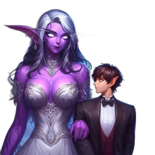dress, fantasy art, concept art, pixel art transparent PNG cut-out