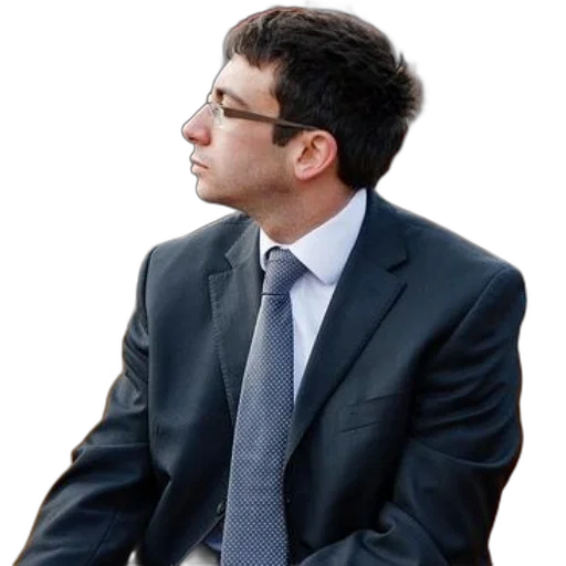 staff, jacket, face, photorealistic transparent PNG cut-out