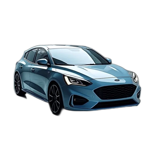 car, 3d render, photorealistic, all transparent PNG cut-out