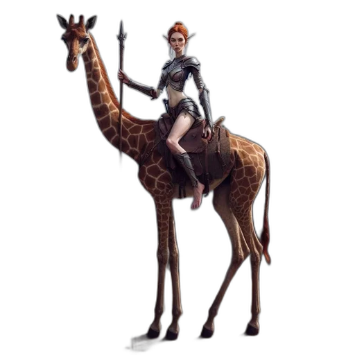 animal, staff, concept art, fantasy art transparent PNG cut-out