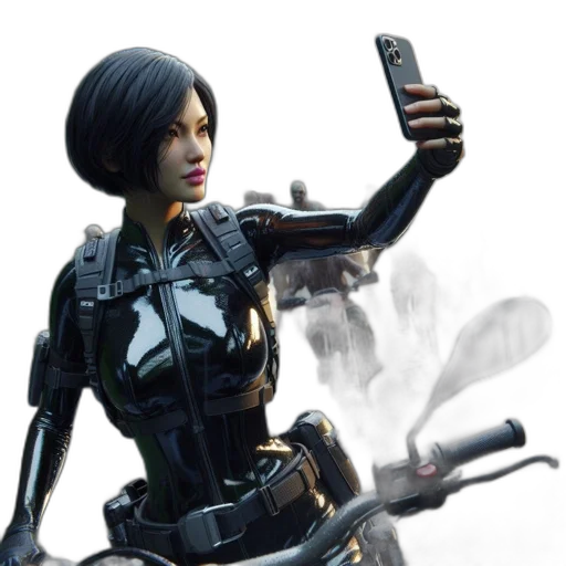 weapon, robot, staff, concept art transparent PNG cut-out