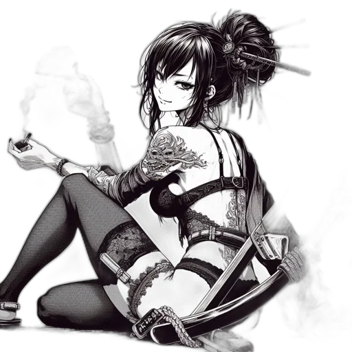 weapon, staff, sword, dress transparent PNG cut-out