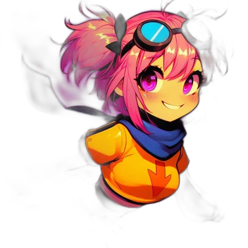 staff, jacket, robot, weapon transparent PNG cut-out