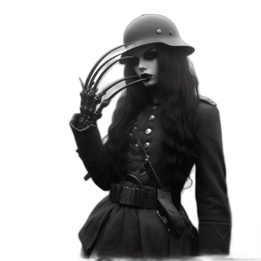 hat, weapon, staff, jacket transparent PNG cut-out