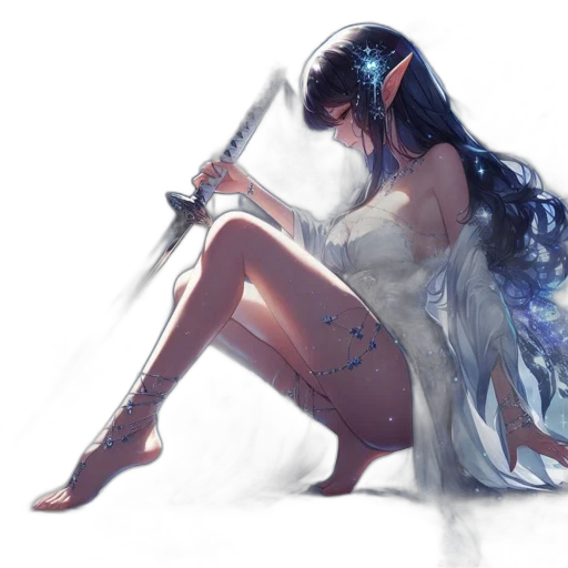 sword, weapon, dress, staff transparent PNG cut-out