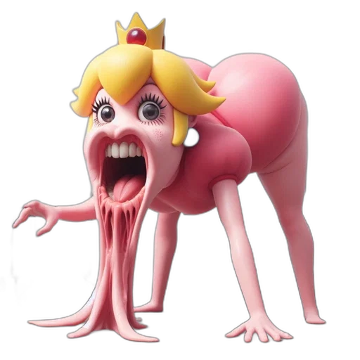 creature, animal, crown, face transparent PNG cut-out