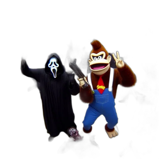 mask, staff, concept art, 3d render transparent PNG cut-out