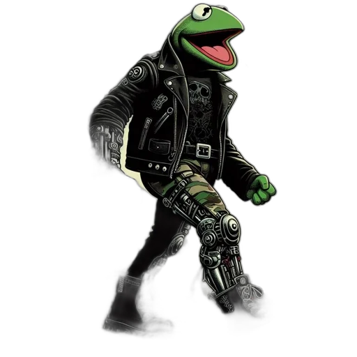 jacket, animal, creature, robot transparent PNG cut-out
