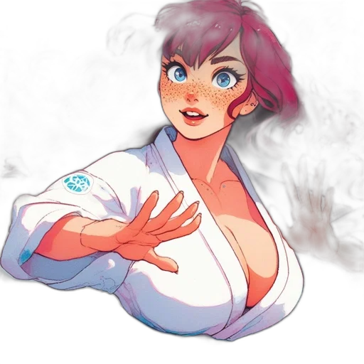 jacket, staff, dress, robot transparent PNG cut-out