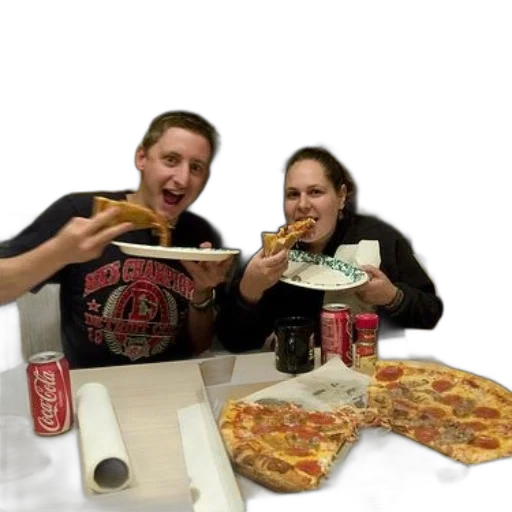 food, man, woman, eating transparent PNG cut-out